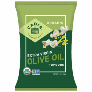 Cadia Organic Extra Virgin Olive Oil Popcorn 4 oz.