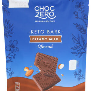 Choczero Bark Milk Chocolate Almnd