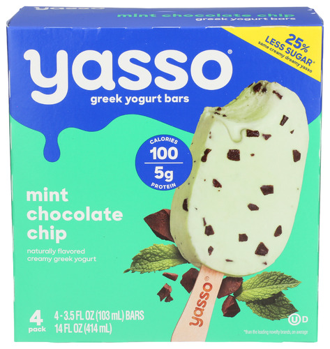 Yasso Mint Chocolate Chip Yogurt Bar