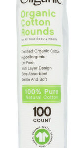 Cliganic Organic Cotton Rounds 100 Count