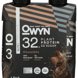OWYN ELITE PRTN RTD 4PK CHOC