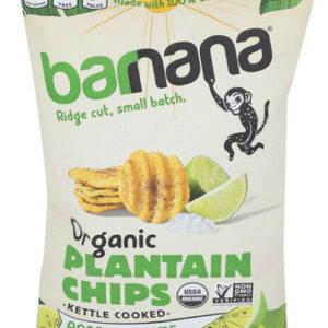 Barnana Chips Plantain Lime - 5OZ