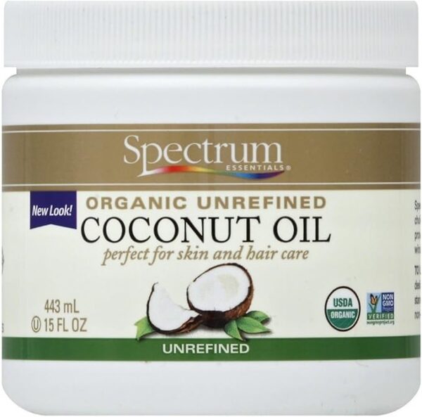 Spectrum Organic Coconut Oil For Skin 15FL