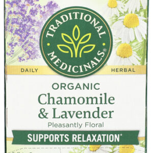 Traditional Medicinals Chamomile Lavender Organic 16 Teabags