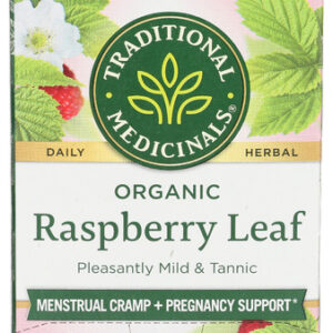Traditional Medicinals Raspberry Leaf Organic 16 Teabags