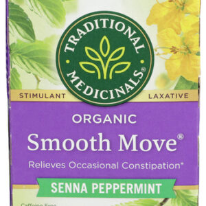Traditional Medicinals Smooth Move Peppermint Organics 16 Teabags