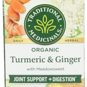 Traditional Medicinals Turmeric And Ginger Organic 16 Teabags