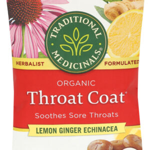 Traditional Medicinals Lemon Ginger Echinacea Organic Lozenges