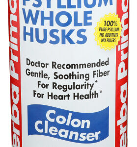 Yerba Prima Psyllium Husks Whole, 12 OZ.