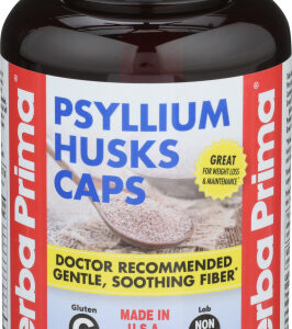 Yerba Prima Fiber Psyllium Husks Cap - 180CP