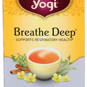 Yogi Tea Organic Breathe Deep Tea 16 tea bags