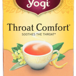 Yogi Tea Organic Throat Comfort Tea 16 tea bags