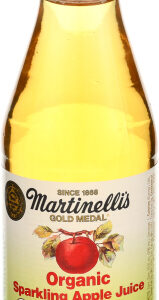 Martinelli Apple Juice Sparkling Org, 10 FO