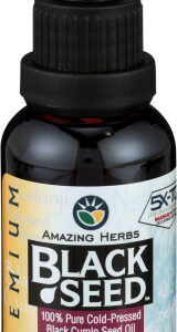 Amazing Herbs Black Seed Oil Premium, 1 FO.