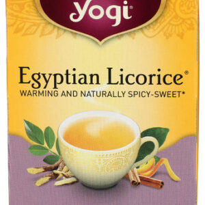 Yogi Tea Organic Egyptian Licorice Tea 16 tea bags
