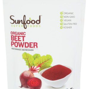 Sunfood Superfoods Beet Root Powder Org 8oz
