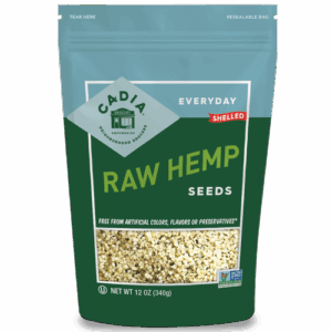 Cadia Shelled Raw Hemp Seeds 12 oz.