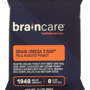 Braincare Bar Omega 3 Peanut Butter Chip 2.2oz