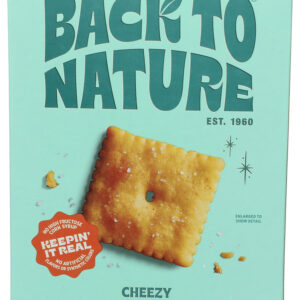 Back To Nature Cheesy Crackers 5oz