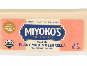 Miyokos Creamery Cheese Mozzerella plant org 8oz