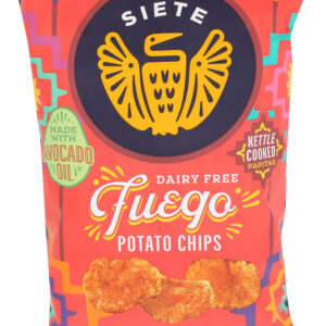 Siete Potato Chips Fuego 5.5 oz.