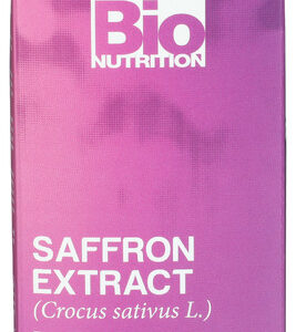Bio Nutrition Saffron Extract 88.5 Mg 50 Vegetarian Capsules