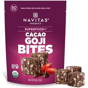 Navitas Naturals Power Snack Cacao Goji Superfood 8 oz.