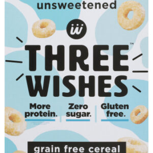 Three Wishes Grain Free Cereal Unsweetened 8.6 oz.