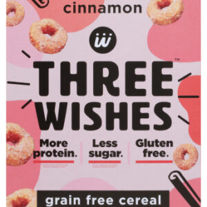 Three Wishes Grain Free Cereal Cinnamon 8.6 oz.
