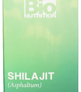 Bio Nutrition Shilajit Asphaltum 60 Vegetarian Capsules