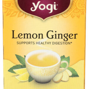 Yogi Teas Tea Lemon Ginger Org, 16 BG
