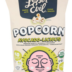 LESSER EVIL POPCORN AVCDO-LCIOUS ORG