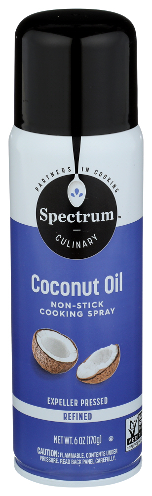 Spectrum Coconut Oil Non-Stick Cooking Spray 6 Oz