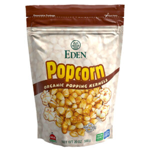 Eden Foods, Popcorn, Organic Popping Kernels, 20 Oz (566 G)