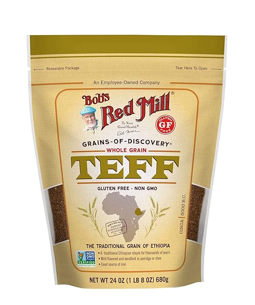 Bobs Red Mill Teff Whole Grain 24 Oz