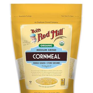 Bobs Red Mills Cornmeal Medium Grind Organic 24 Oz