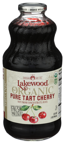 Lakewood Juice Organic Pure Tart Cherry 32 Fl Oz
