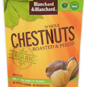 Blanchard Chestnut Whole Roasted Peeled Organic 5.29oz