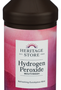 Heritage Hydrogen Peroxide Mouthwash 16oz