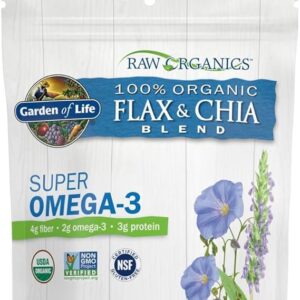 Garden of Life Raw Organic Flaxseed + Chia Seeds 12 oz.