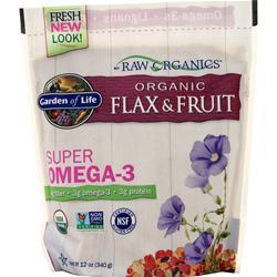 Garden of Life Raw Organics Super Omega-3 Flax & Fruit 12 oz.