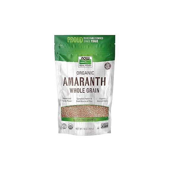 Now Foods Amaranth Grain Organic 1 Lb 16 oz.