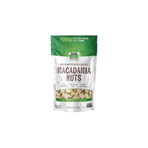 Now Foods Dry Roasted Salted Macadamia Nuts 9 oz.