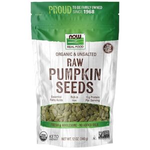 Now Foods Organic Pumpkin Seeds 12 oz.