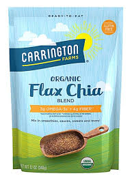 Carrington Farms Organic Flax Chia Blend Gluten Free 12 oz.