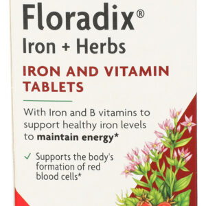 Salus Floradix Iron tablets 80 tabs
