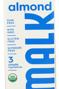 Malk Almond Unsweetened Shelf Stable, 32 FO