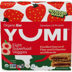 Yumi Strawberry Rhubarb Bar 3.7oz