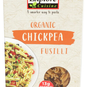 Explore Cuisine Organic Chickpea Fussili 8 oz.