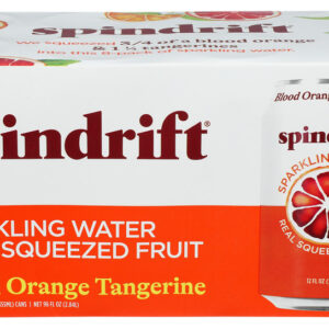 Spindrift Sparkling Blood Orange Tangerine 8Pk, 96 FO